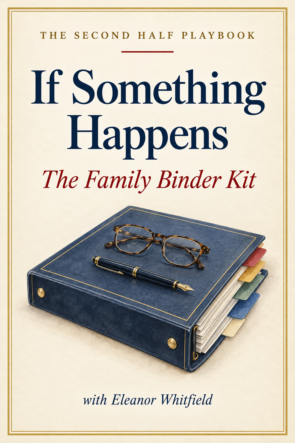 If Something Happens” Binder Kit